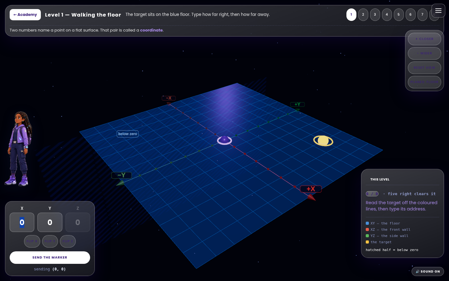 Room 03, 3-D space