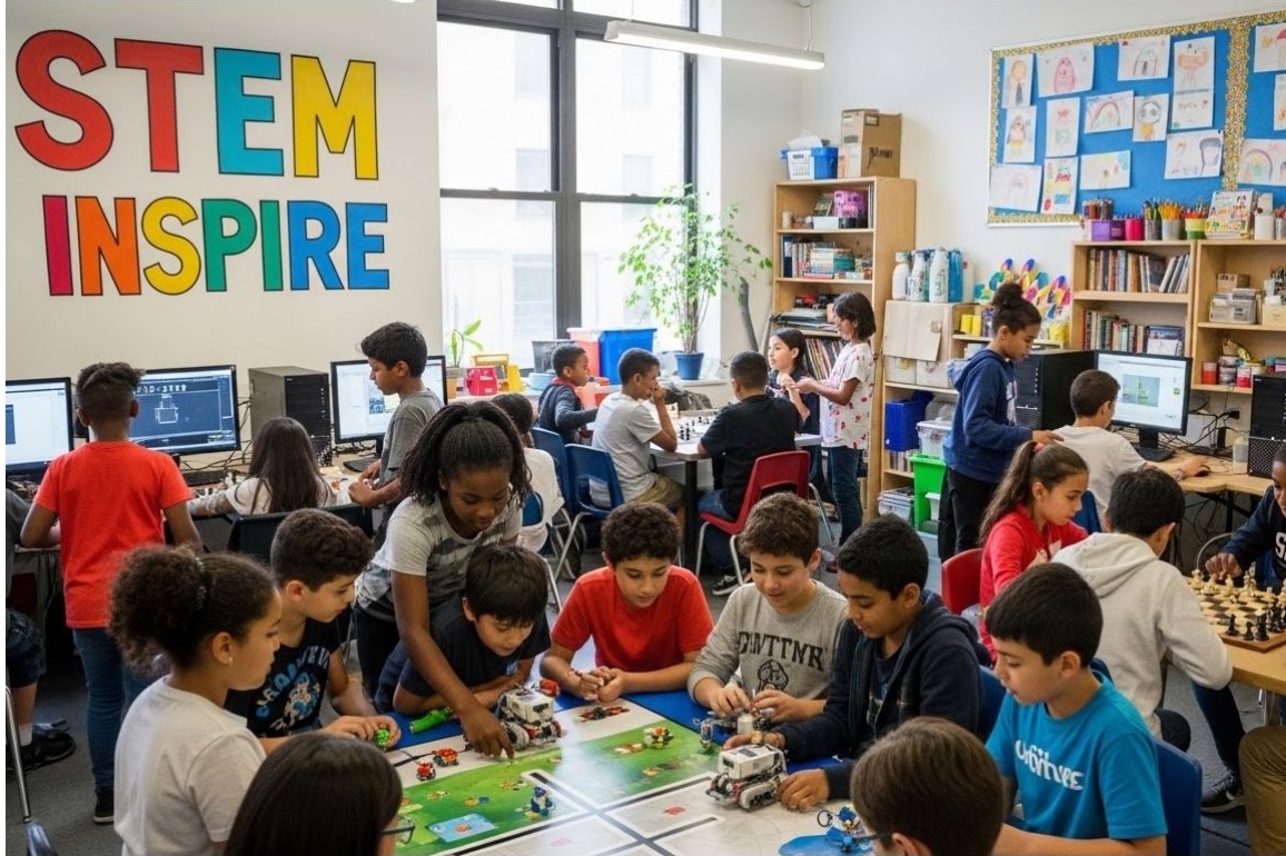 A STEM Inspire classroom