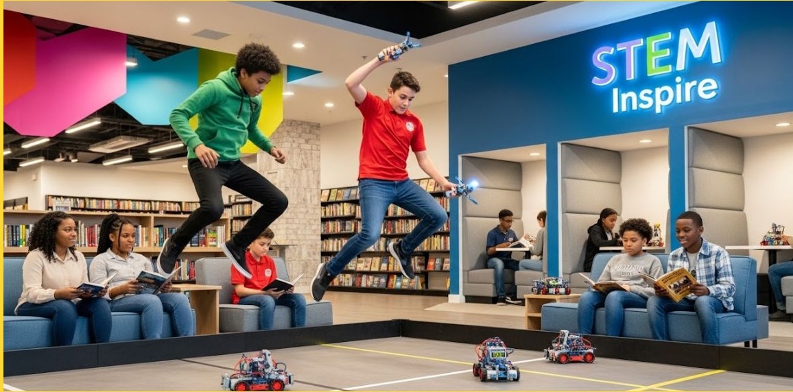 The STEM Inspire movement and robotics space